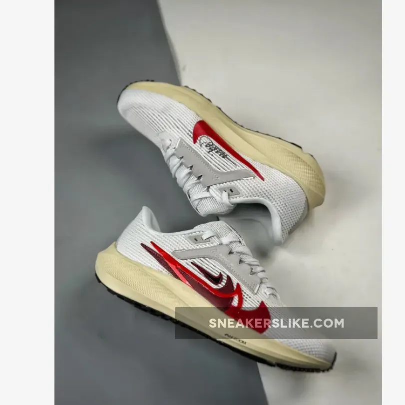 Nike Zoom Pegasus 40 White/University Red/Multi-Color, Nike Pegasus Trail FB7703-100