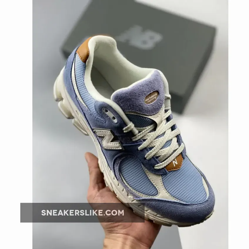 Online New Balance 2002R 'Tan Leather Tab' Blue M2002RSD