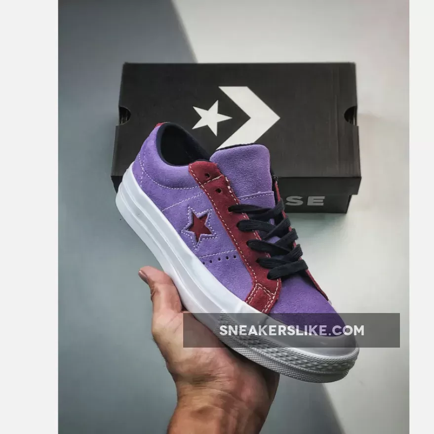 Converse One Star Low 'Deep Periwinkle Rhododenron' Converse Periwinkle