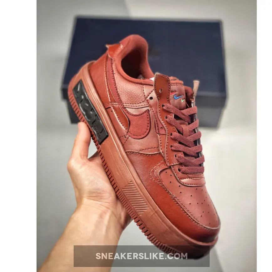 Nike Air Force 1 Fontanka Burnt Sunrise For Womens DH1290-200 / burnt sunrise nike