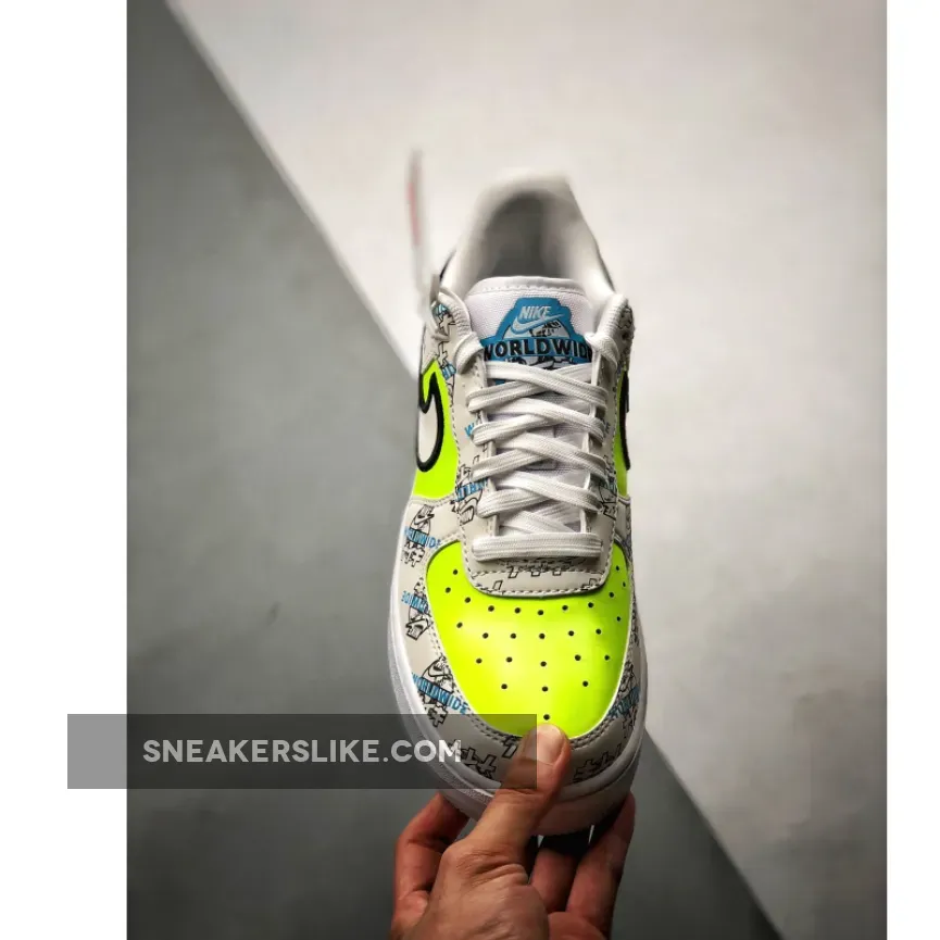 Nike Air Force 1 Low 'Worldwide' White Nike Air Force 1 Low Worldwide