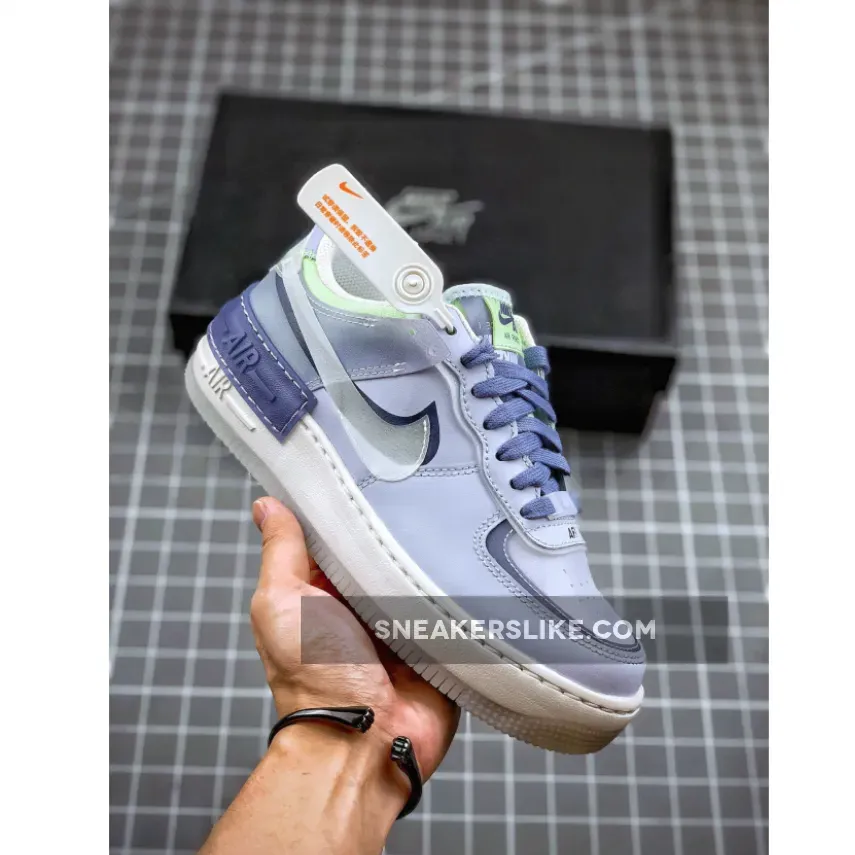 Nike Air Force 1 Shadow SE Ghost World Indigo CK6561-001
