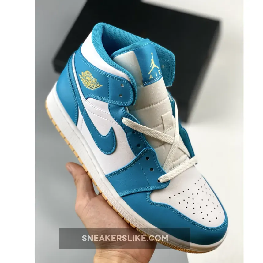 Air Jordan 1 Mid White Teal DQ8426-400 New Releases