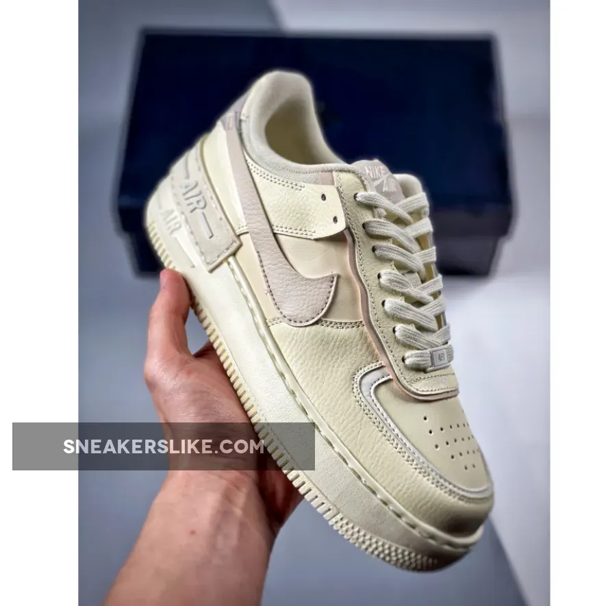 Nike Air Force 1 Shadow Coconut Milk CU8591-102 Nike Air Force Shadow Coconut Milk