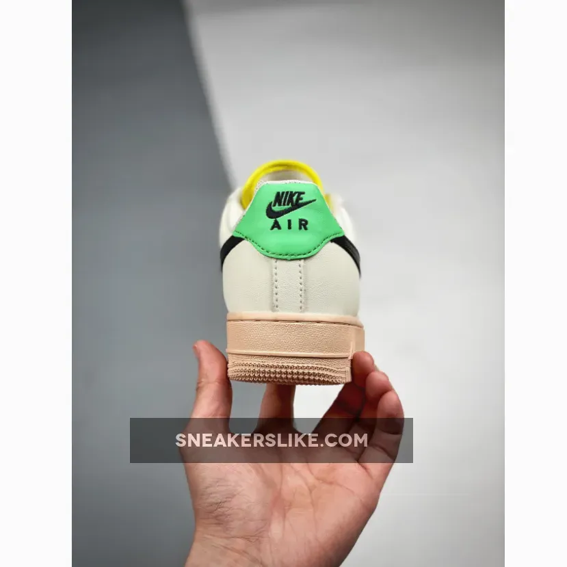 Nike Air Force 1 '07 Sail/Black-Bright Mango / airforce 1 sail