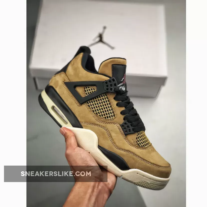 Air Jordan 4 Retro 'Mushroom' AQ9129-200 air jordan 4 fossil