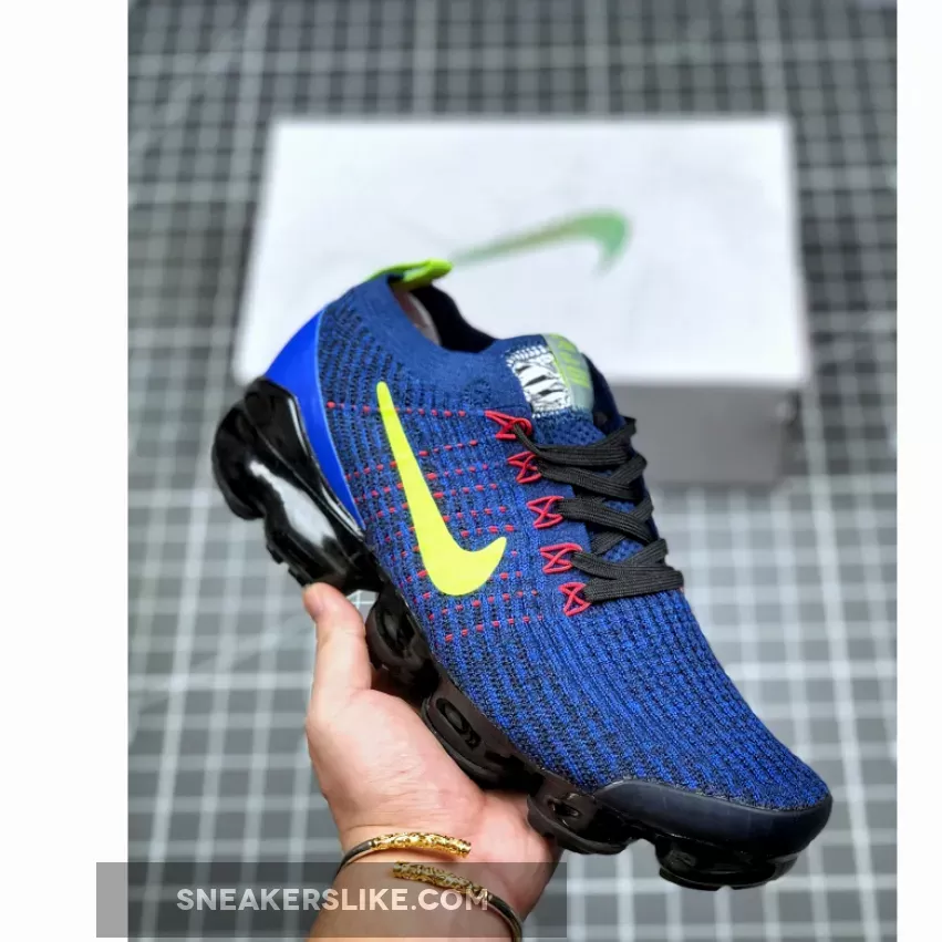 Nike Air VaporMax 3.0 Deep Royal Blue/Blackened Blue-Black-Lemon Venom Blue Black Vapormax