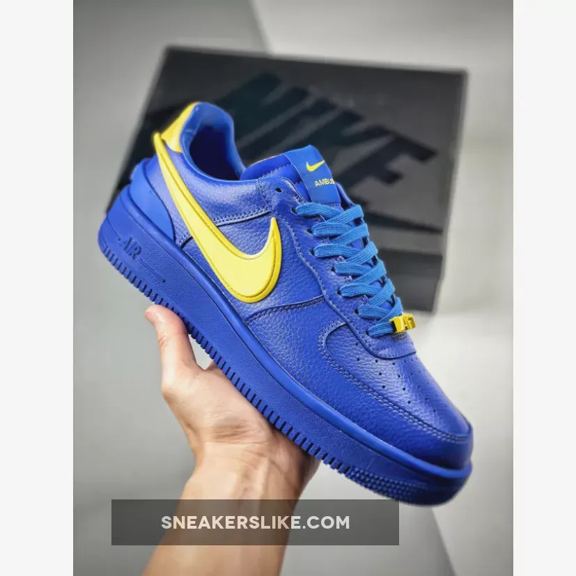 AMBUSH x Nike Air Force 1 Low Game Royal/Varsity Maize - af1 x ambush