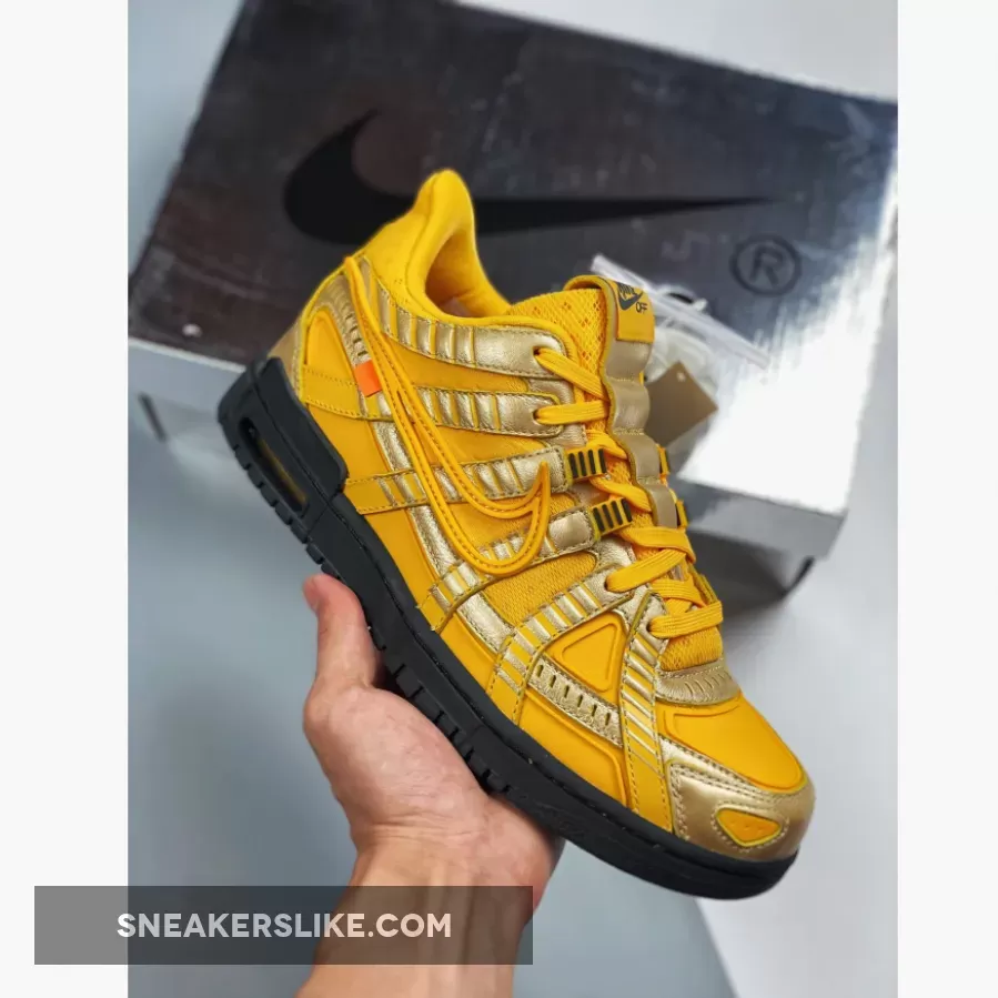 Off-White x Nike Rubber Dunk 'University Gold' CU6015-700 Off White Rubber Dunk Yellow