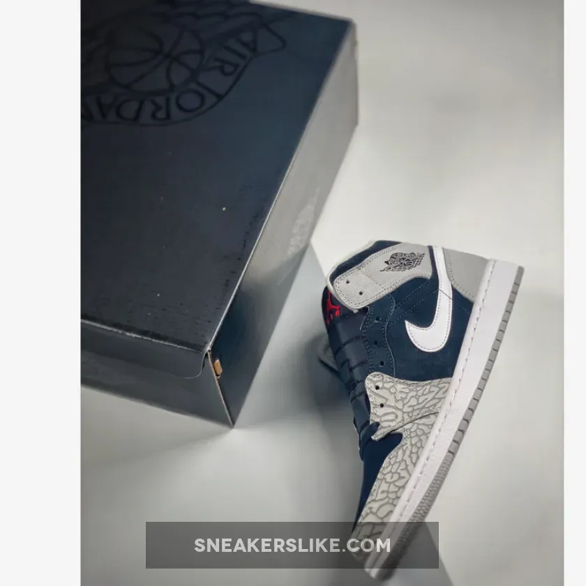 Air Jordan 1 Mid Elephant Toe Jordan Elephant DM1200-016