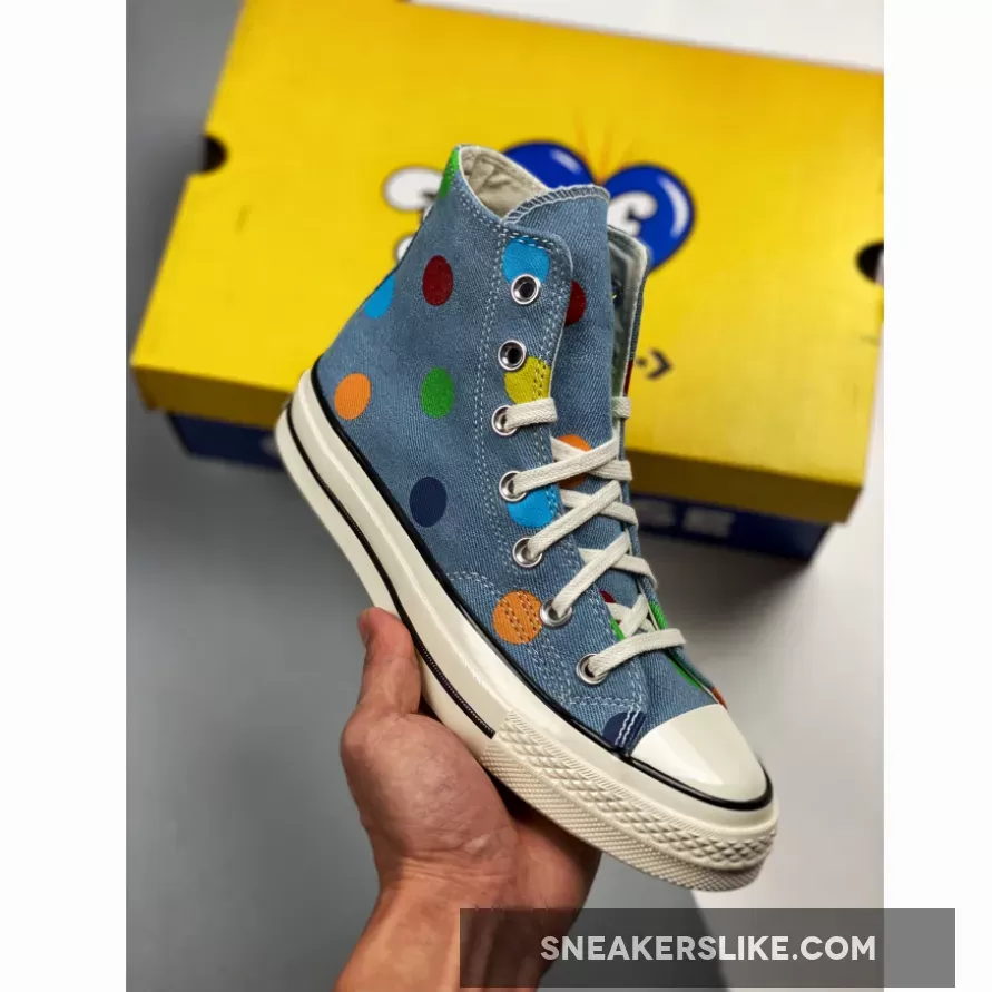 Tyler The Creator x Converse Chuck 70 Hi Polka Dot 170011C #golf wang black friday