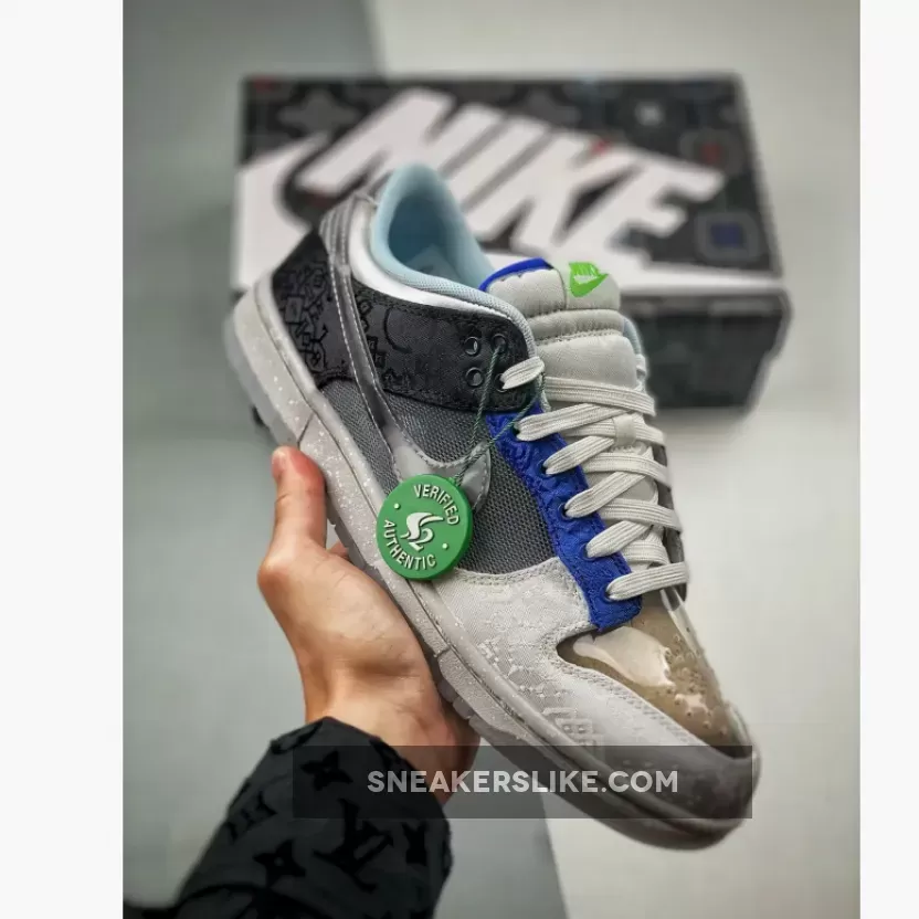 CLOT X Nike Dunk Low What The Multi-Color - Jordan 7 Flight Club FN0316-999