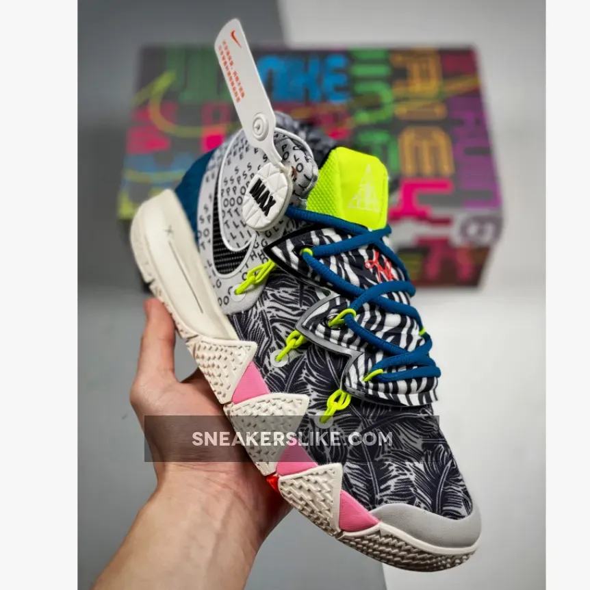 Nike Kybrid S2 'What The 2.0' Black White Grey Neon - kybrid s2 black