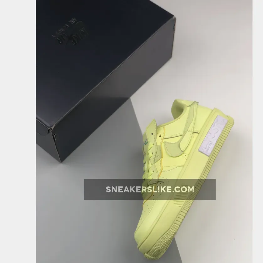 Nike Air Force 1 Fontanka Yellow Strike For Womens DA7024-700