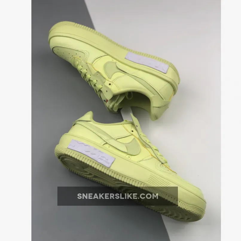 Nike Air Force 1 Fontanka Yellow Strike For Womens DA7024-700