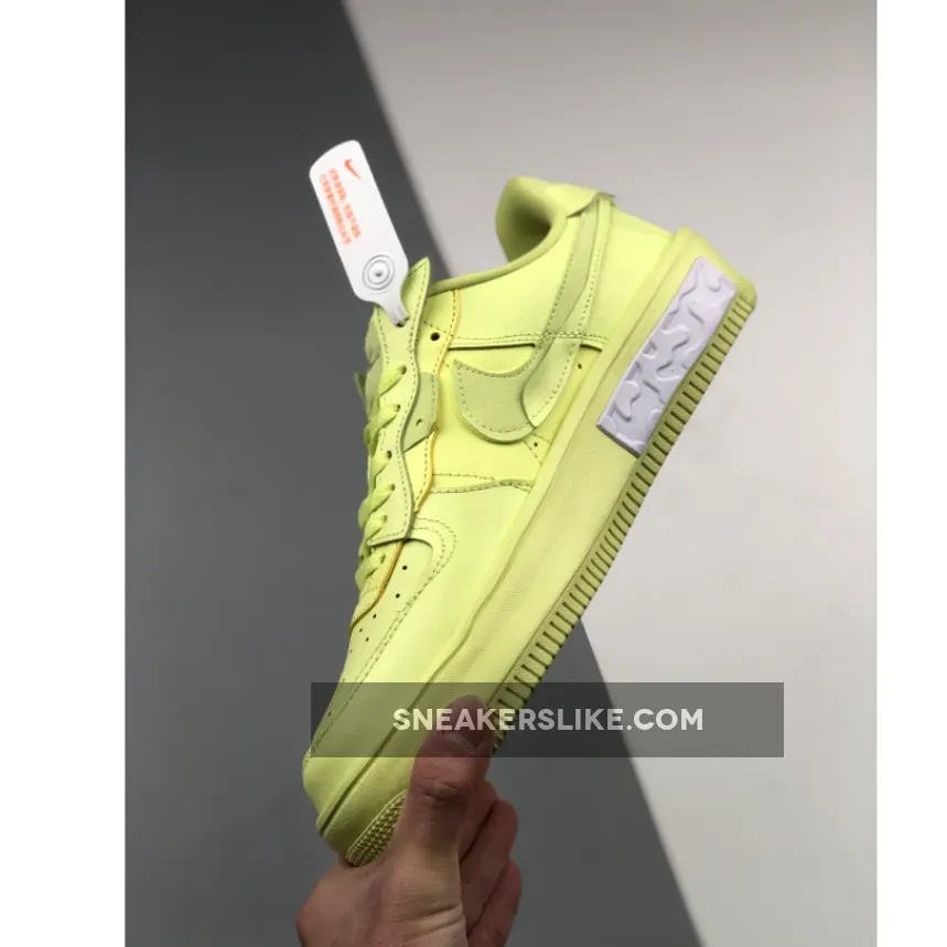Nike Air Force 1 Fontanka Yellow Strike For Womens DA7024-700