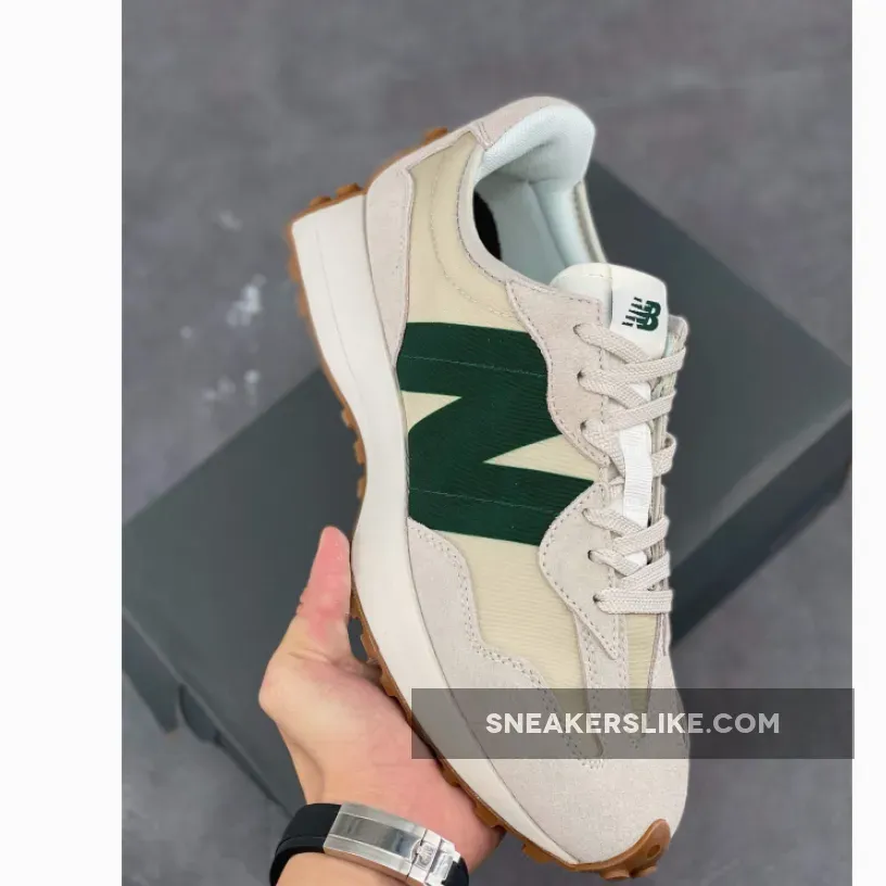 New Balance 327 Timberwolf/Green timberwolf new balance