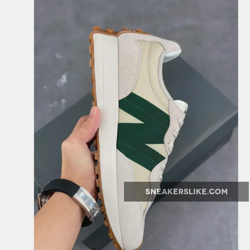 New Balance 327 Timberwolf/Green timberwolf new balance