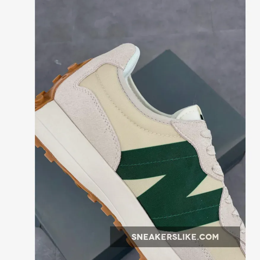 New Balance 327 Timberwolf/Green timberwolf new balance