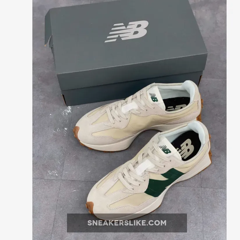New Balance 327 Timberwolf/Green timberwolf new balance