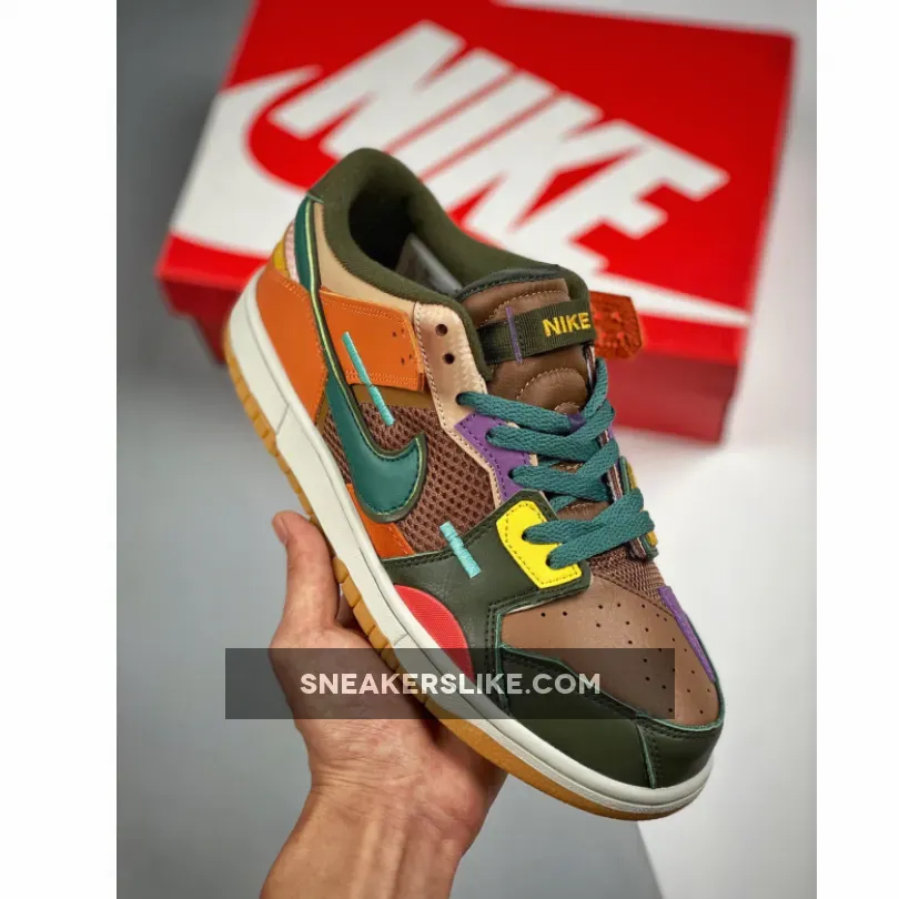 Nike Dunk Low Scrap Archeo Brown DB0500-200 archeo brown dunks