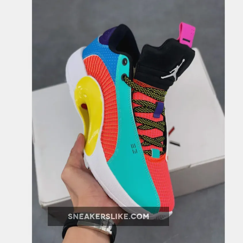 Air Jordan 35 Low 'Reflexology' Multi-Color DJ2831-300 - 300 jordans