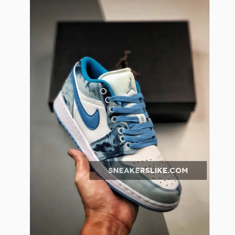 Air Jordan Nu Retro 1 Low White Red Black DM8947-100 Jordan 1 Low Blue Jean