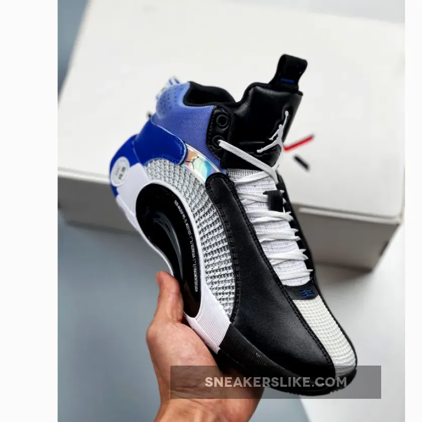 Fragment x Air Jordan 35 White/Black-Sport Blue jordan 35 fragments