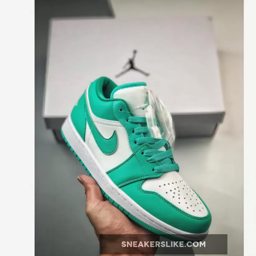 Air Jordan 1 Low Turquoise For Womens DC0774-132 Jordan 132