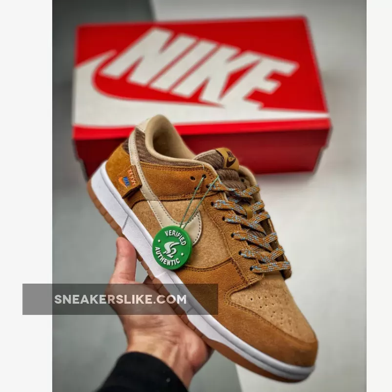 Nike Dunk Low 'Teddy Bear' DZ5350-228 / teddy bear dunks brown