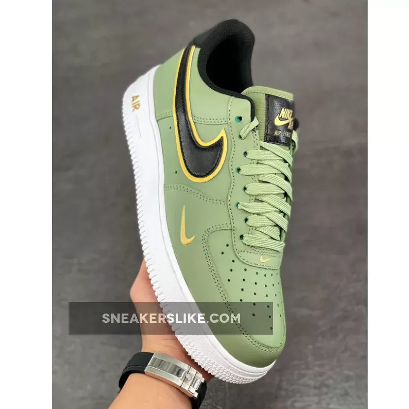 Nike Air Force 1 Low Oil Green/Metallic Gold/White/Black oil green air force 1
