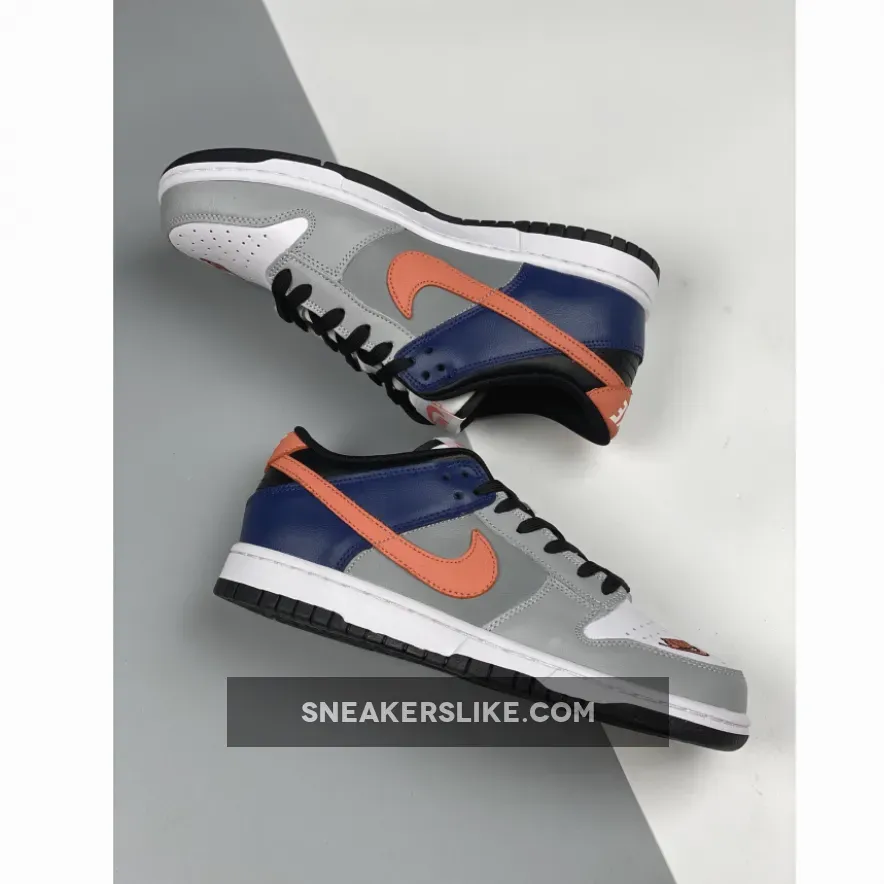 Nike Dunk Low 'EKIN' White/Neutral Grey-Orange Trance DC7454-100 ekin nike