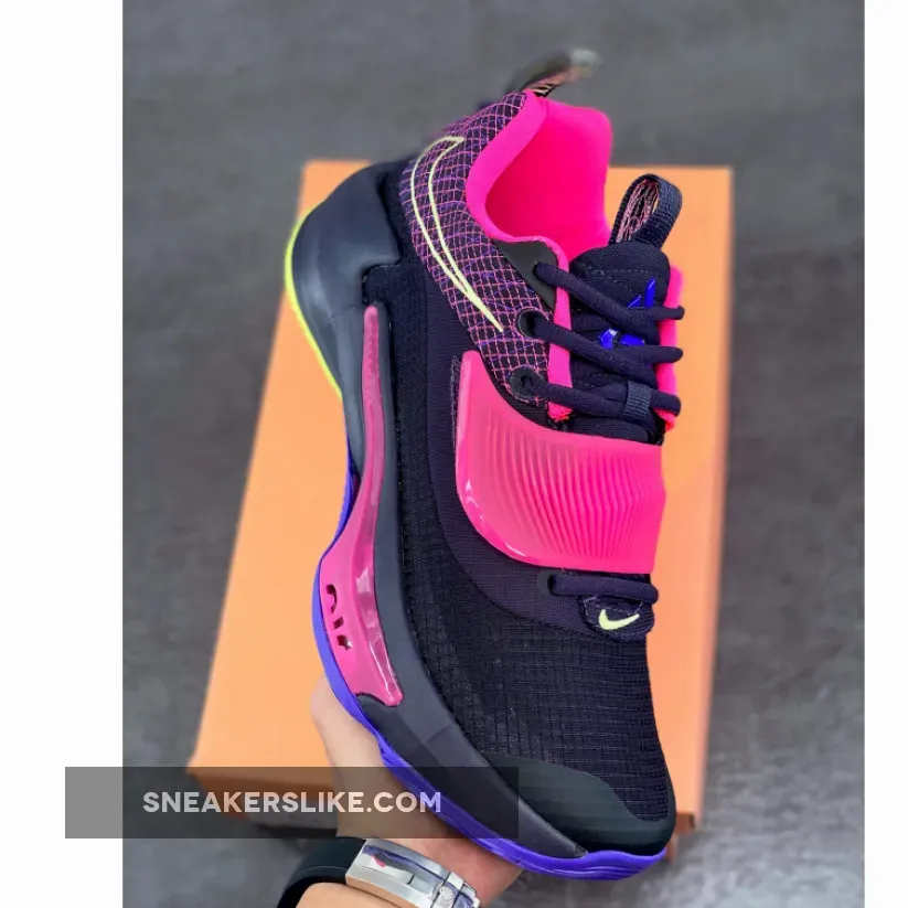 Nike Zoom Freak 3 Cave Purple/Light Lemon Twist/Pink Blast