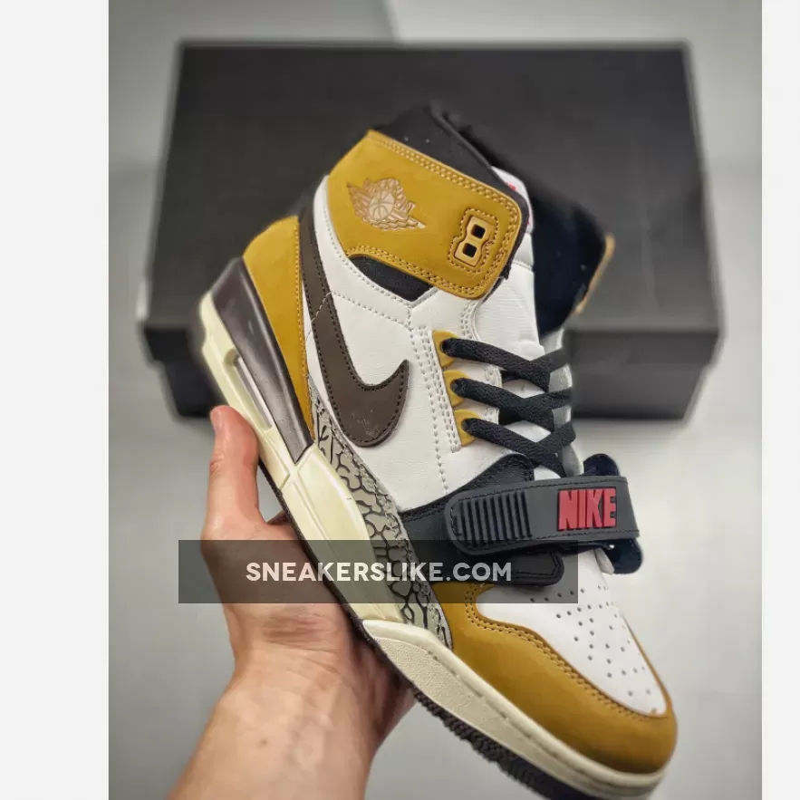 Air Jordan Legacy 312 'Rookie of the Year' White/Baroque Brown AV3922-102 Jordan Legacy 312 Rookie Of The Year