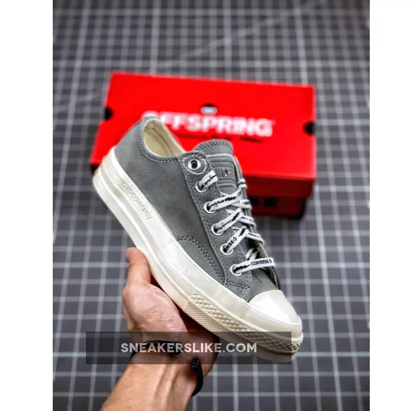 Kids Offspring Community Converse Chuck 70 Low Part 2 Grey 169055C / offspring converse