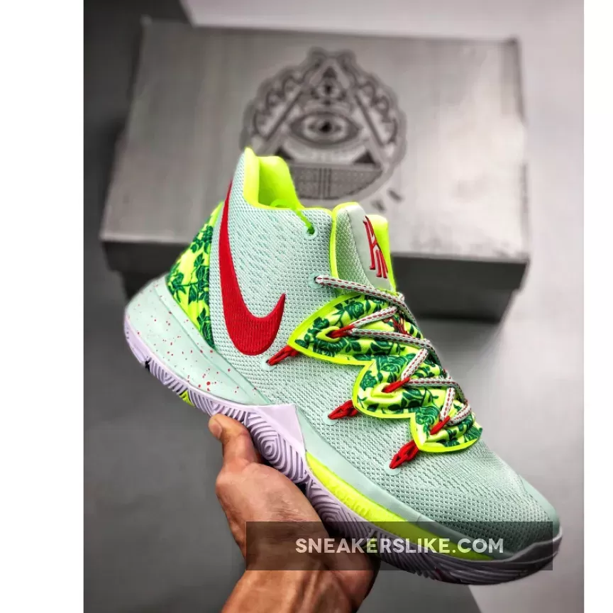 Nike Kyrie 5 'EYBL' Mint Green/Red / eybl kyrie 5 low