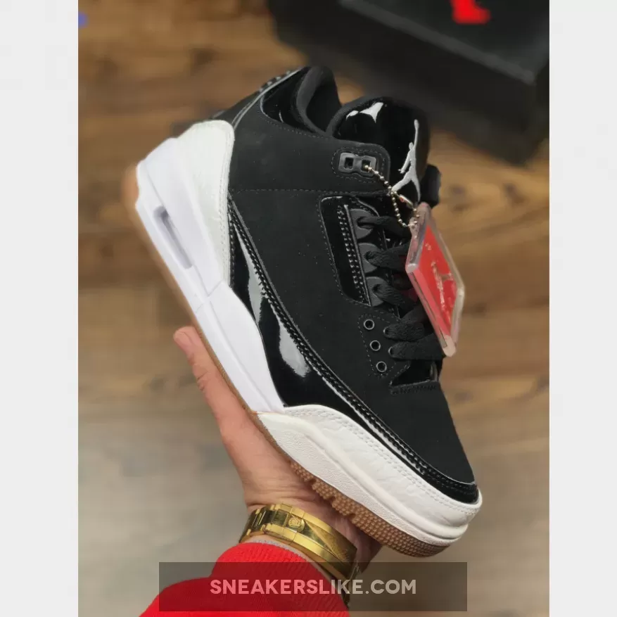 Air Jordan 3 Black/White-Gum 441140-022 To Buy
