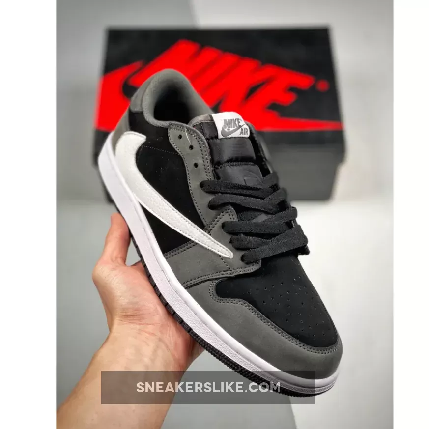 Travis Scott X Air Jordan 1 Low OG Black Online
