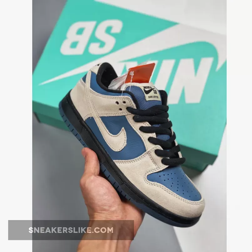 Nike Dunk Low Pro SB Light Cream/Thunderstorm-Black / dunk low cream