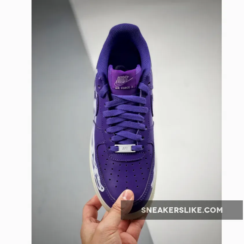 Nike Air Force 1 Skeleton Court Purple - air force 1 light purple