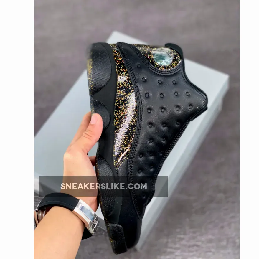 Air Jordan 13 Black/Metallic Gold DC9443-007 - gold 13 jordans