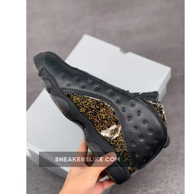 Air Jordan 13 Black/Metallic Gold DC9443-007 - gold 13 jordans