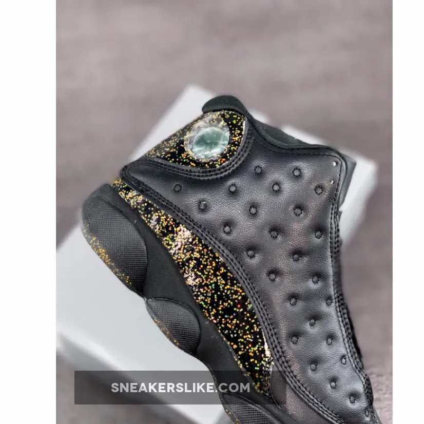 Air Jordan 13 Black/Metallic Gold DC9443-007 - gold 13 jordans