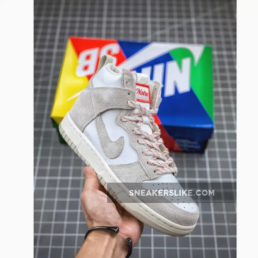 Notre x Nike Dunk High Light Orewood Brown - nike dunk high notre light orewood brown