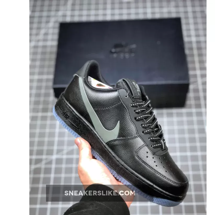 Nike Air Force 1 '07 Black/Anthracite CD0888-001 Af1 Big Swoosh
