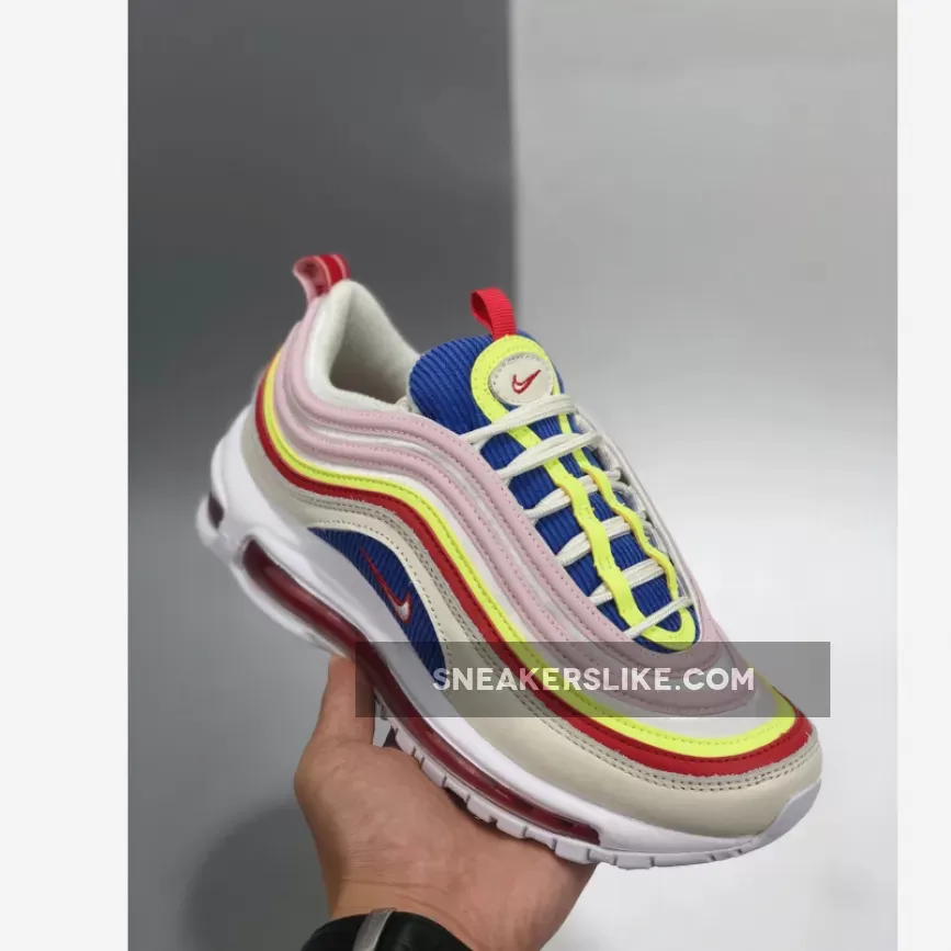 Nike Air Max 97 SE 'Corduroy' Sail/Artic Pink-Volt Glow AQ4137-101 Online