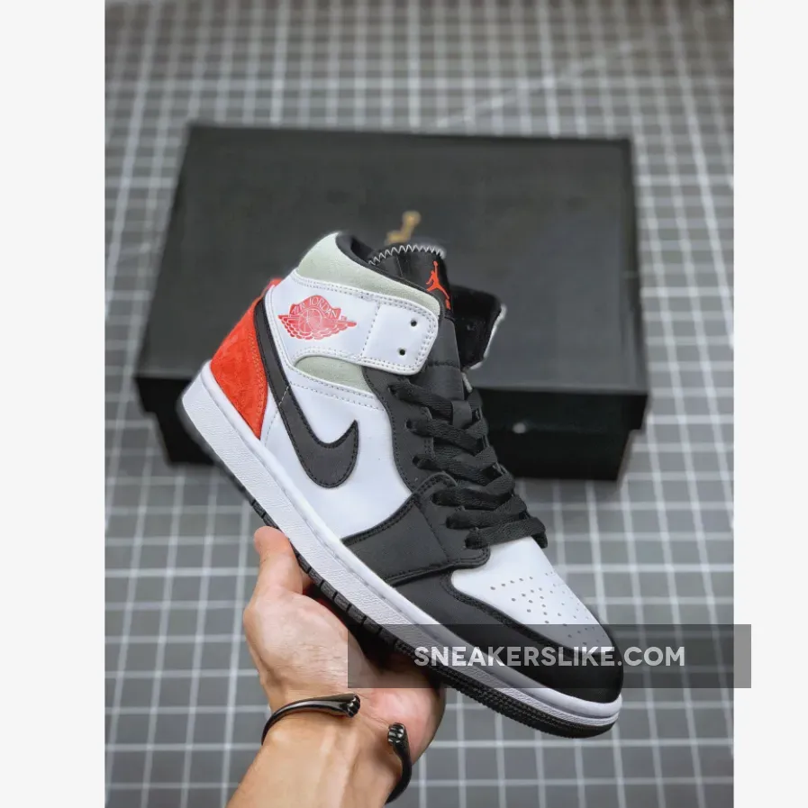 Air Jordan 1 Mid SE Union Black Toe 852542-100 - goat. se