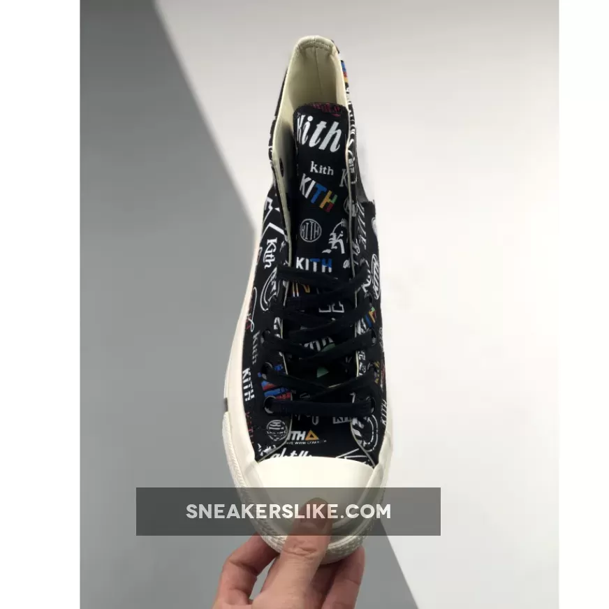 Kith 10 Off / Kith x Converse Chuck 70 High '10th Anniversary' Black/Multi