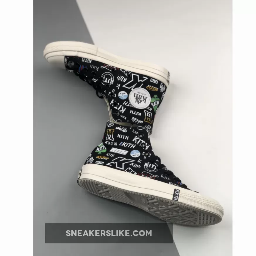 Kith 10 Off / Kith x Converse Chuck 70 High '10th Anniversary' Black/Multi