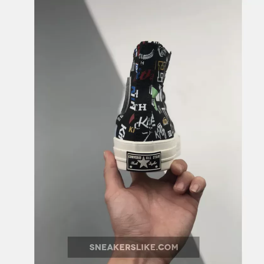 Kith 10 Off / Kith x Converse Chuck 70 High '10th Anniversary' Black/Multi